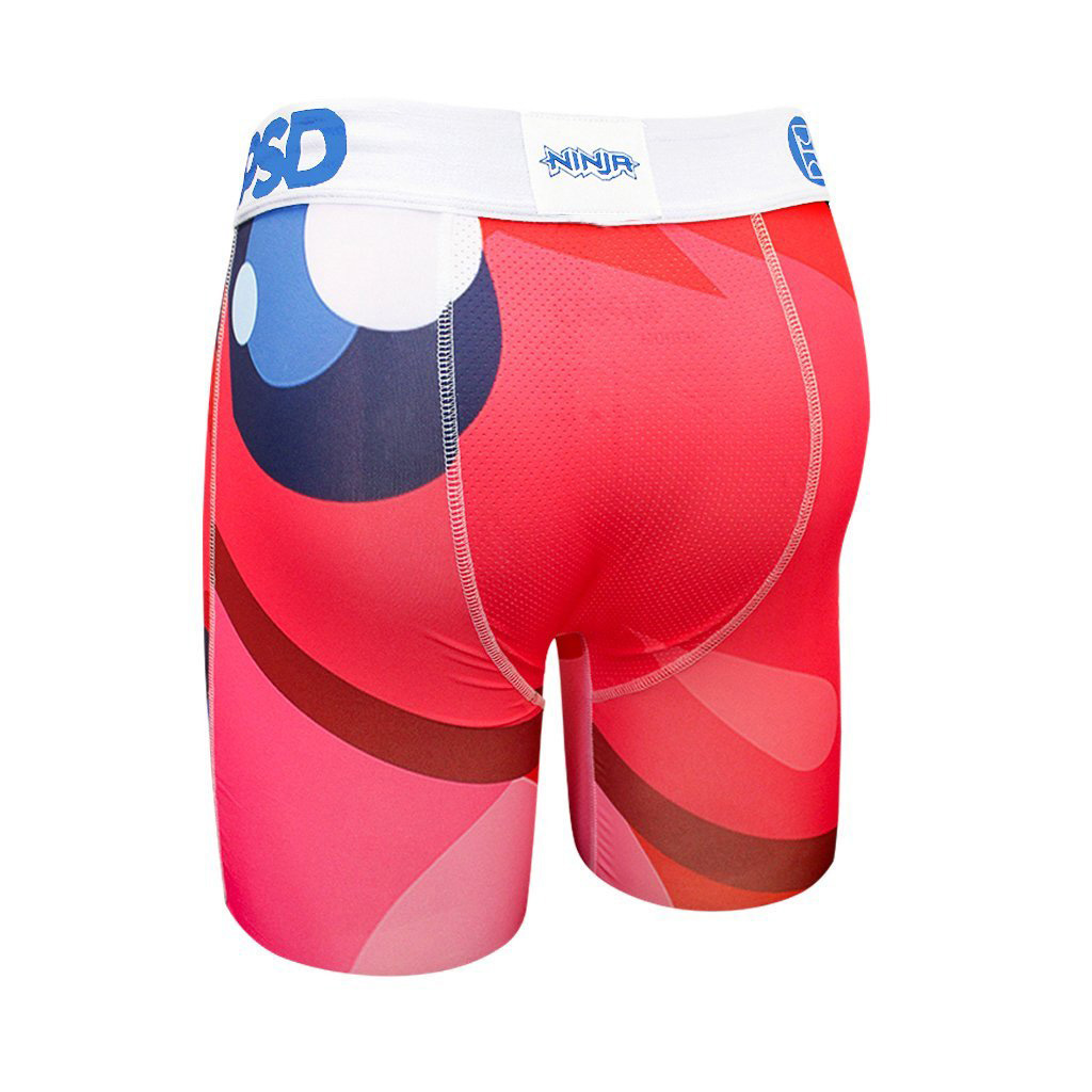  PSD Underwear Men's Ninja Pon Pon Athletic Underwear, Red,  Medium : Clothing, Shoes & Jewelry