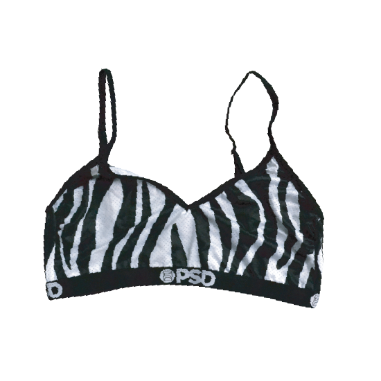 Zebra - Triangle Bra - PSD Underwear
