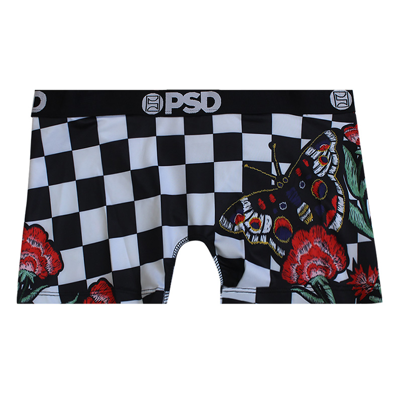 Download Butterfly Flowers Boy Shorts - PSD Underwear