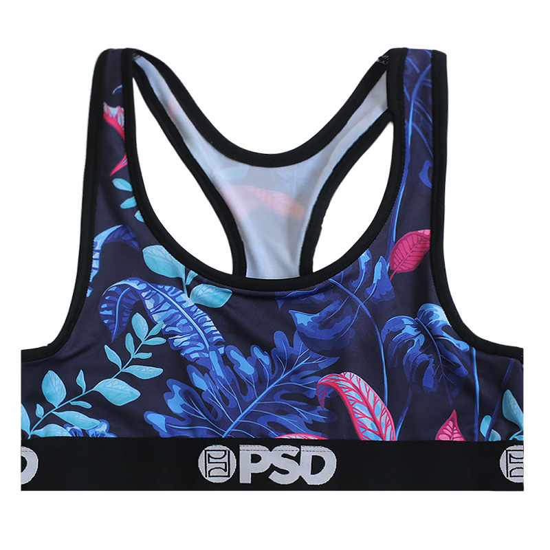 Blue Tropics Sports Bra - PSD Underwear