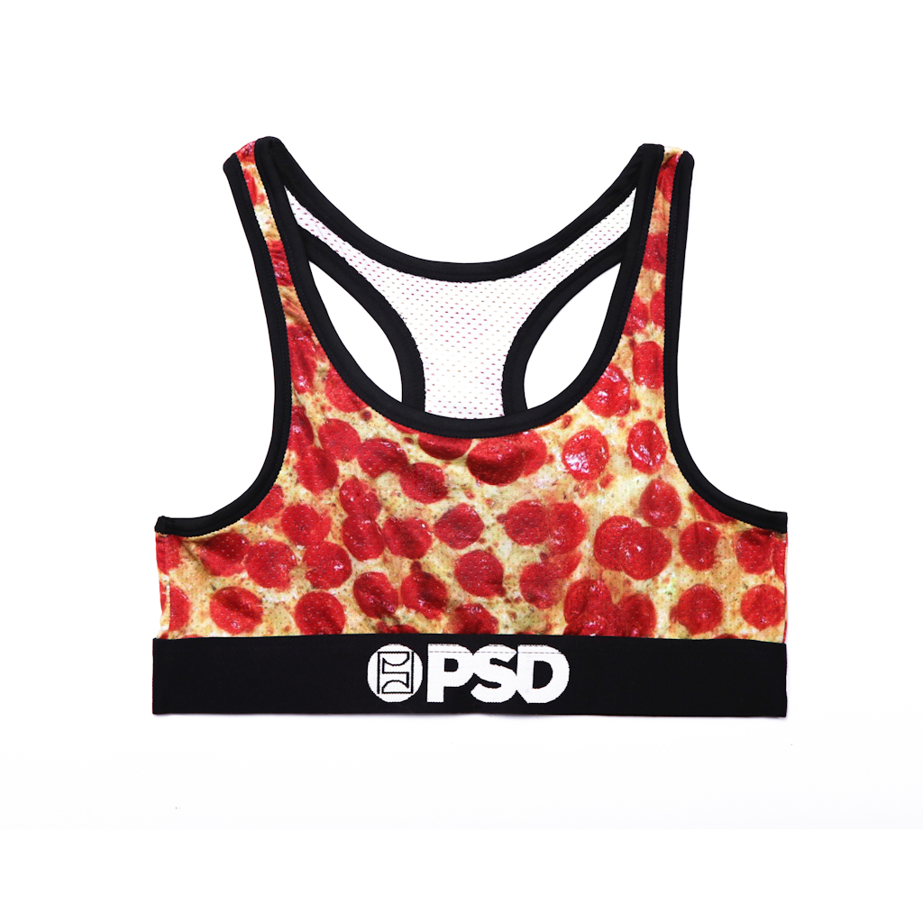 Pizza - Sports Bra - PSD Underwear