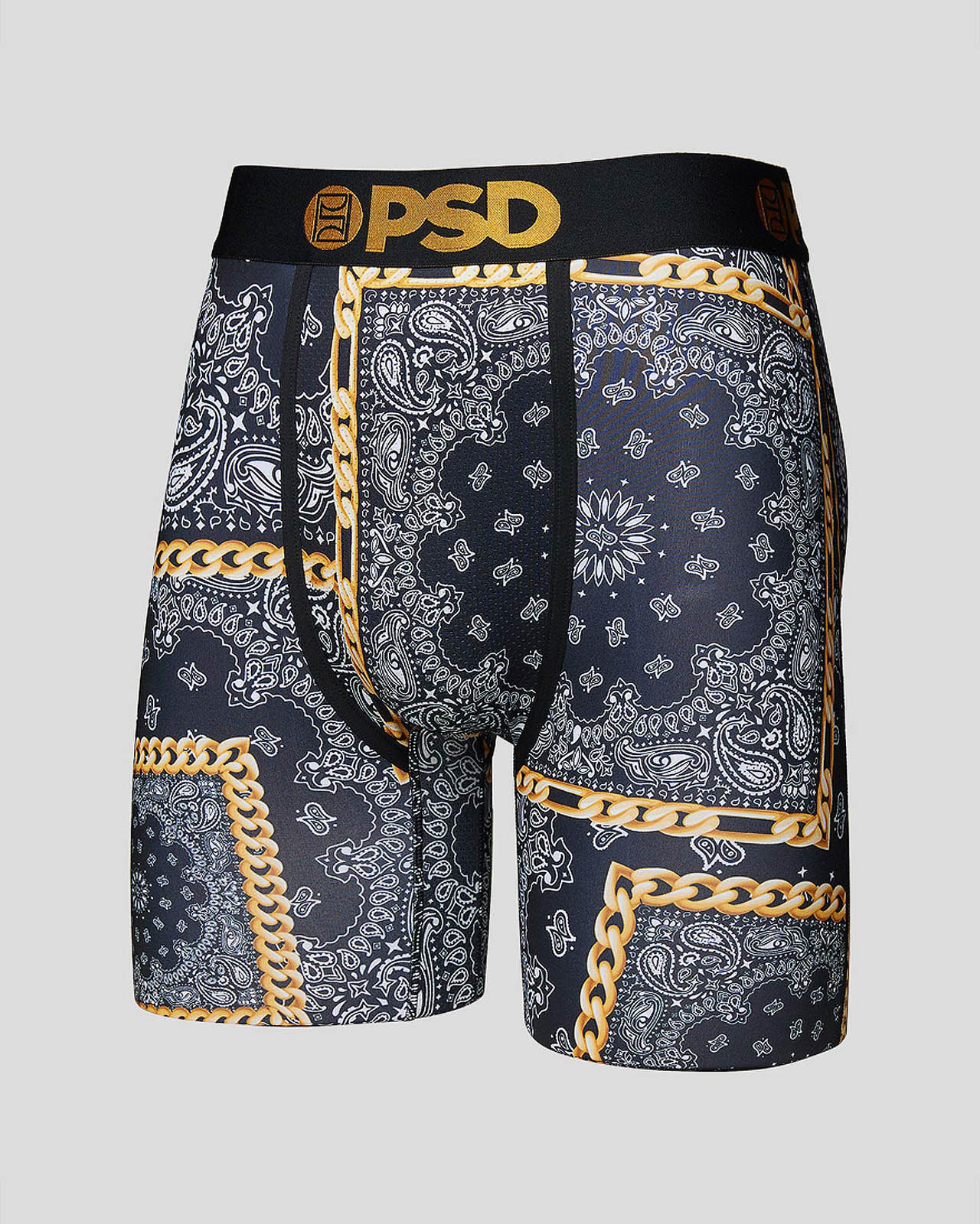 RICH BANDANA BLACK Boxer Brief PSD Underwear