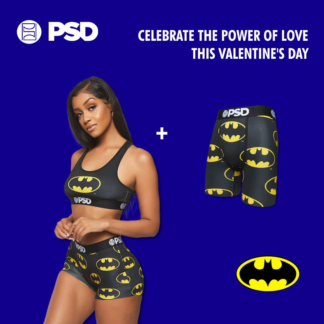 PSD Valentine's Day Pack DC BATMAN - PSD Underwear