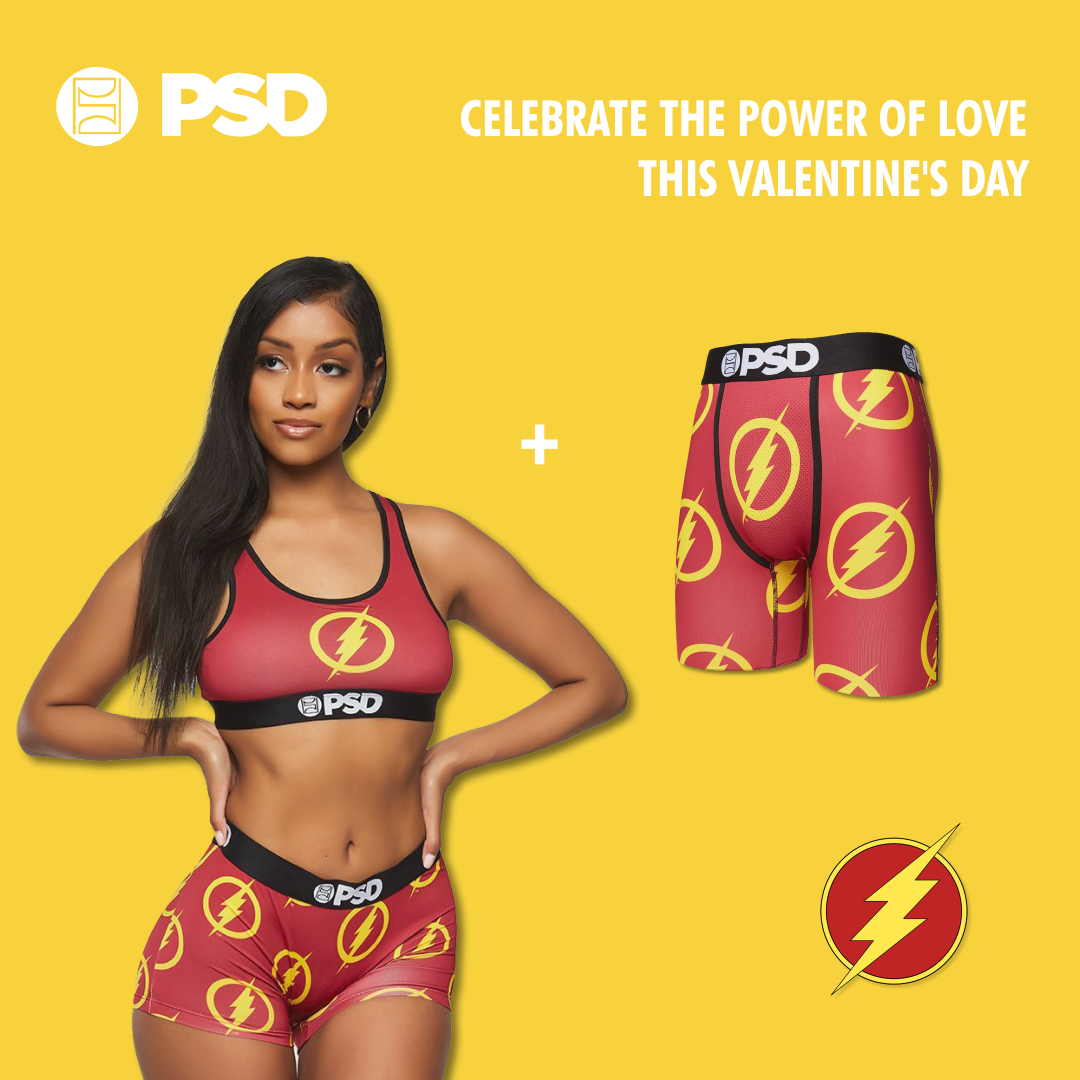 PSD Valentine's Day Pack DC FLASH - PSD Underwear